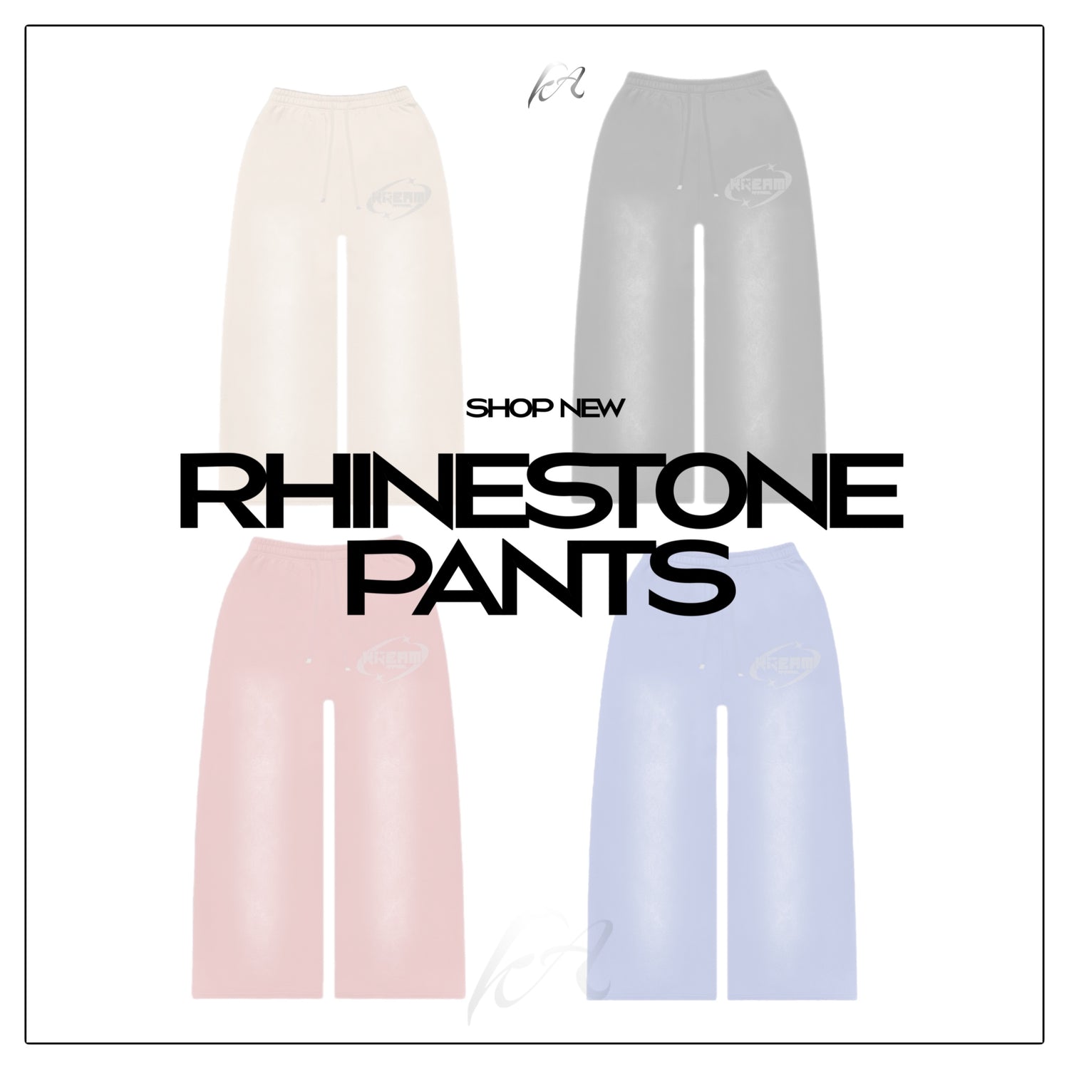 RHINESTONE PANTS