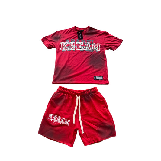 KREAM APPAREL RED SET